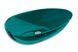 Умивальник на стільницю Besco Neya Ocean Breeze 60х35 клік-клак хром #UMN-60-OBC фото 1