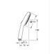 Лійка ручна для душу Grohe Tempesta Cube 110 2 режими (26746003) 26746003 фото 4