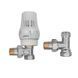 Комплект для підключення радіатора Koer SET-23 - 1/2'' кутовий з термоголовкою, клікове кріплення (KR5284) KR5284 фото 4