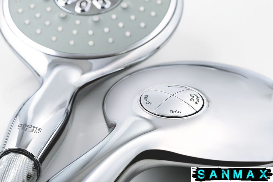 Душовий гарнітур зі штангою, 4 режими струменю Grohe Power&Soul (27738000) 27738000 фото