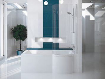 Шторка для ванни PMD Besco Inspirio права 76х150 P P-INSP/P фото
