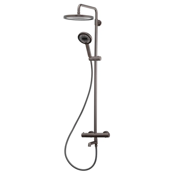 Душова система термостатична Koer KB-57029-07 3 функції Графіт (KR5498) KR5498 фото