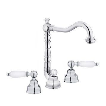 Змішувач Emmevi Deco ceramica для умивальника скритий хр 3 отв СR121643 CR121643 фото