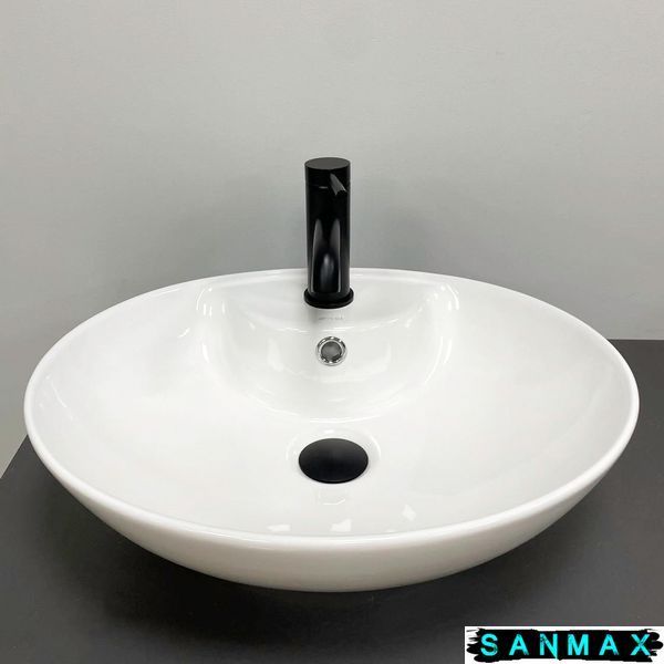 Умивальник накладний Vbi Carovilli S Білий VBI-015507 фото