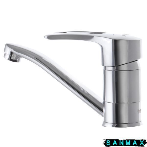 Змішувач для умивальника на гайці Haiba Hansberg 555 (15 см) (HB0215) HB0215 фото