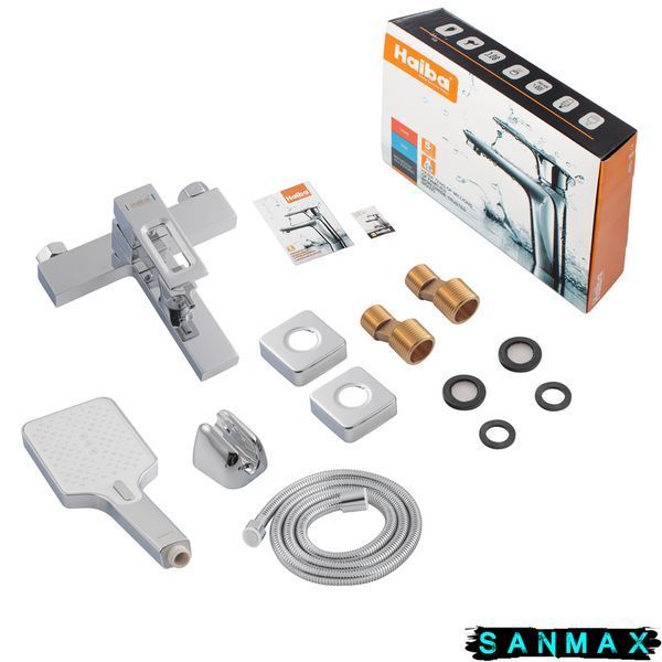 Змішувач для ванни Haiba Kant 009 Euro Хром (HB9603) HB9603 фото
