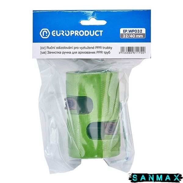 Зачистка ручна для армованих труб Europroduct EP.WP032 PPR 32/40mm (EP6117) EP6117 фото
