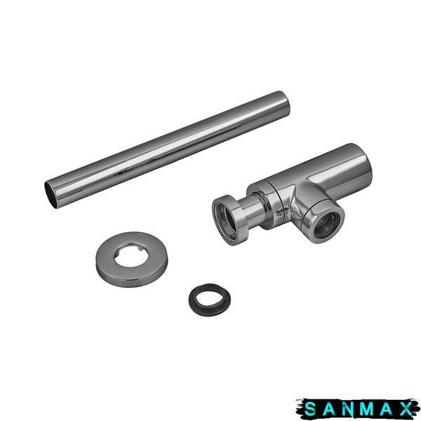 Сифон для умивальника Koer BT-01-01 1 1/4'' (Колір хром) (KR3407) KR3407 фото