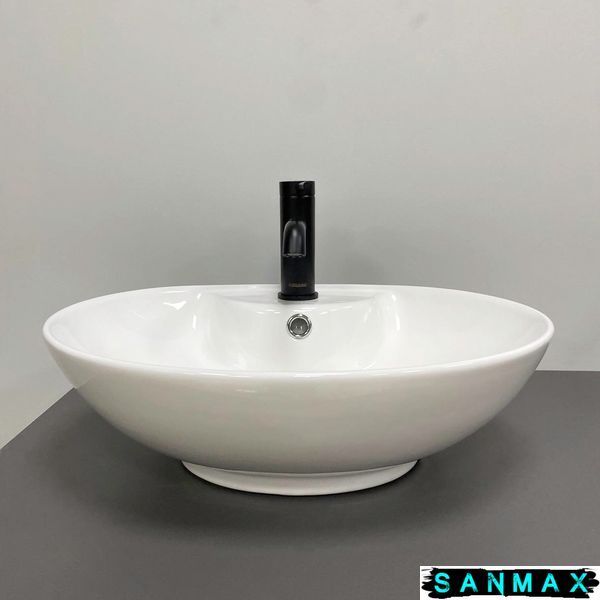 Умивальник накладний Vbi Carovilli S Білий VBI-015507 фото