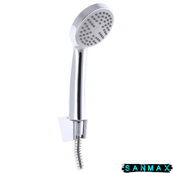 Душовий набір (шланг+лійка+кронштейн) Zerix Shower Set-01 Хром Блістер (ZX3068) ZX3068 фото
