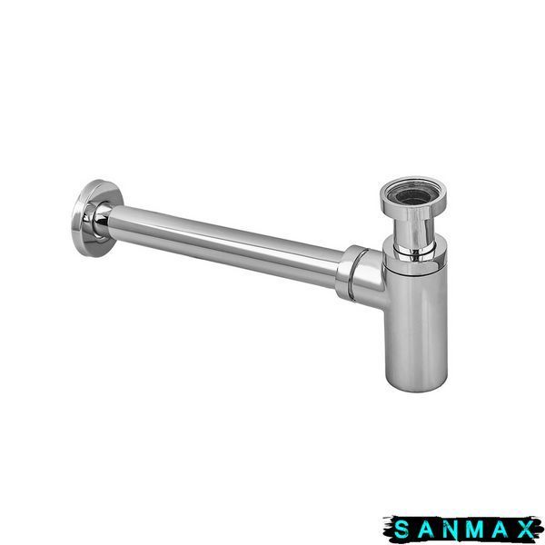 Сифон для умивальника Koer BT-01-01 1 1/4'' (Колір хром) (KR3407) KR3407 фото
