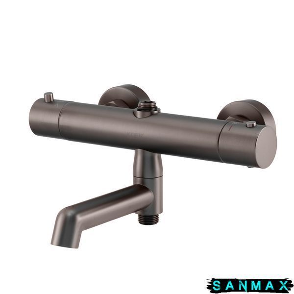 Душова система термостатична Koer KB-57029-07 3 функції Графіт (KR5498) KR5498 фото
