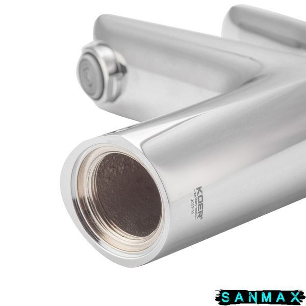 Змішувач для умивальника, хром Koer KB-10008-01 (KR3470) KR3470 фото