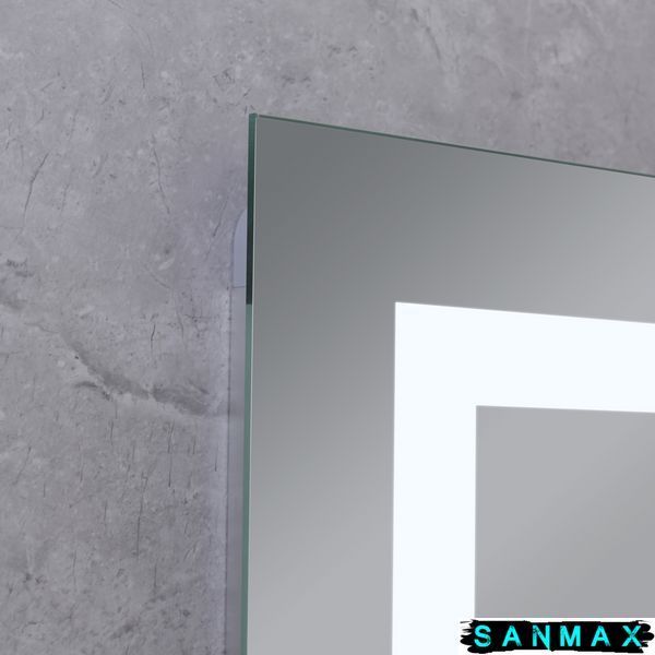 Дзеркало Mixxus Hard MR07-50x80 з Led Touch, Anti-fog, димером, регулюванням яскравості (MI6658) MI6658 фото