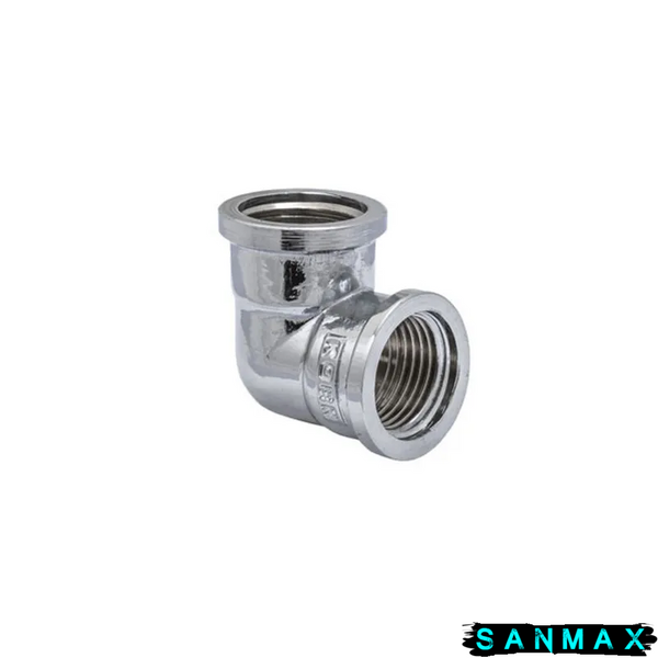 Кут хромований 1/2 внутрішня-внутрішня Koer KF.L06F.CHR (KF0124) KF0124 фото