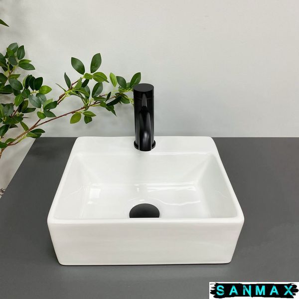 Умивальник накладний Vbi Komo Білий VBI-015600 фото
