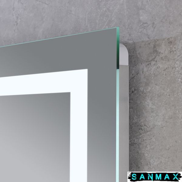 Дзеркало Mixxus Hard MR07-50x80 з Led Touch, Anti-fog, димером, регулюванням яскравості (MI6658) MI6658 фото