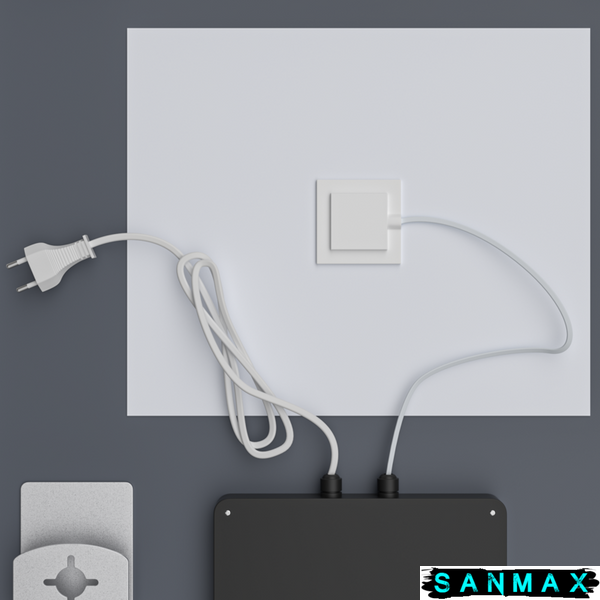Дзеркало Mixxus Premium Diverse MR15-80x60-Reverse (Led Touch, Anti-fog, димер (3-6,5kK)) (MP6638) MP6638 фото