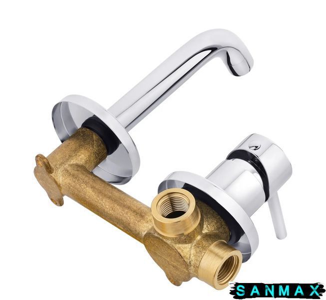Змішувач для умивальника PERLA Solo хром.PSH1103 PSH1103 фото