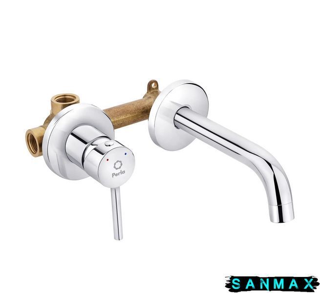Змішувач для умивальника PERLA Solo хром.PSH1103 PSH1103 фото