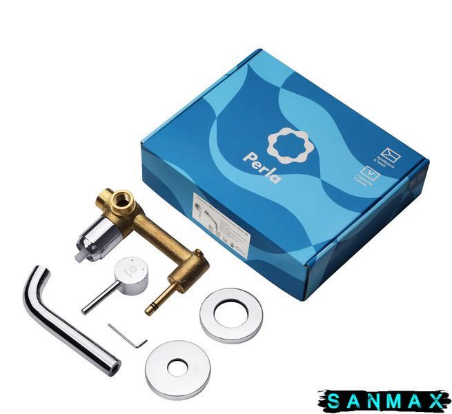 Змішувач для умивальника PERLA Solo хром.PSH1103 PSH1103 фото