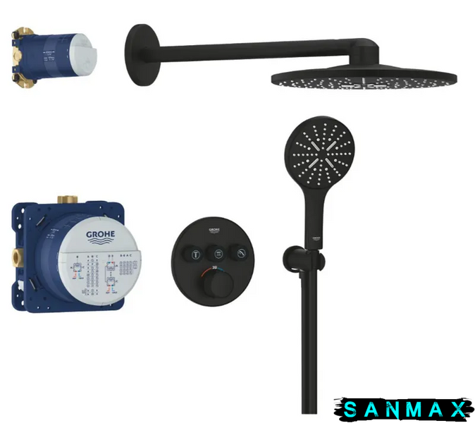 Вбудована душова система Grohe Grohtherm SmartControl з Rainshower SmartActive 310 (34863KF0) 34863KF0 фото