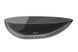 Умивальник на стільницю Besco Neya, Carbon Grey 60х35 клік-клак чорний мат #UMN-60-CGB фото 2