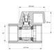 Кран 1/2 ВВ МІНІ Koer KR.400 (KR0155) KR0155 фото 3