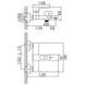 Змішувач для ванни Haiba Kant 009 Euro Хром (HB9603) HB9603 фото 7