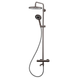 Душова система термостатична Koer KB-57029-07 3 функції Графіт (KR5498) KR5498 фото 1