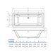 Ванна акрилова Koller Pool Kvadro Double 170х80 1210262032 фото 4