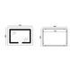 Дзеркало Mixxus Hard MR07-50x80 з Led Touch, Anti-fog, димером, регулюванням яскравості (MI6658) MI6658 фото 4