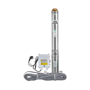 Насос свердловинний відцентровий Taifu 4STM 6/20+2M +пульт Н=140м, Q=8,4м3, P=2200Вт, каб.2м, 1,25" (TF3397) TF3397 фото