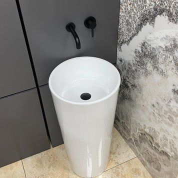 Умивальник підлоговий Vbi Atessa Білий VBI-019027 фото