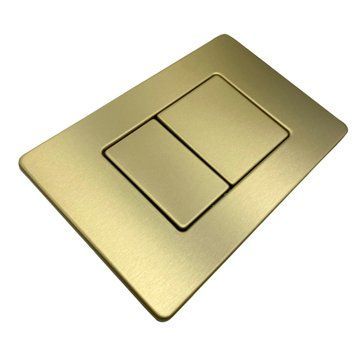 Кнопка змиву для інсталяції VBI ELBA XS BRUSHED GOLD VBI-030106 фото