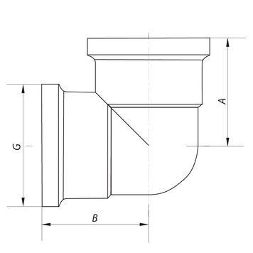 Кут хромований 3/4 внутрішня-внутрішня Koer KF.L08F.CHR (KF0125) KF0125 фото