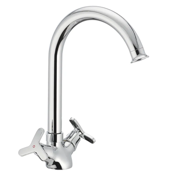 Змішувач для кухні на шпильці Mixxus Premium Apollo 275 Хром Кераміка (MI0607) MI0607 фото