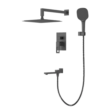 Вбудована душова система Koer KB-66009-07 3 функціі Графіт (KR5991) KR5991 фото