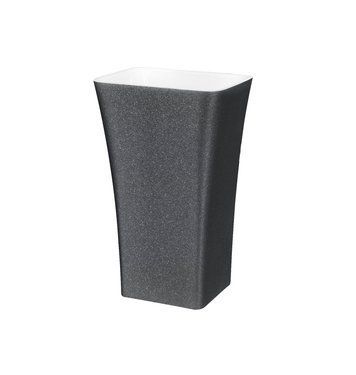 Умивальник вільностоячий Besco Assos Glam, колір графітовий 41х52 ретро #UMD-A-WOG фото