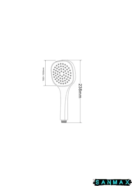 Лійка ручна для душу PERLA Vera PSF1002 PSF1002 фото