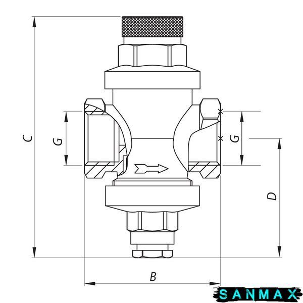 Редуктор тиску Koer KR.1252 3/4 "(KR2664) KR2664 фото