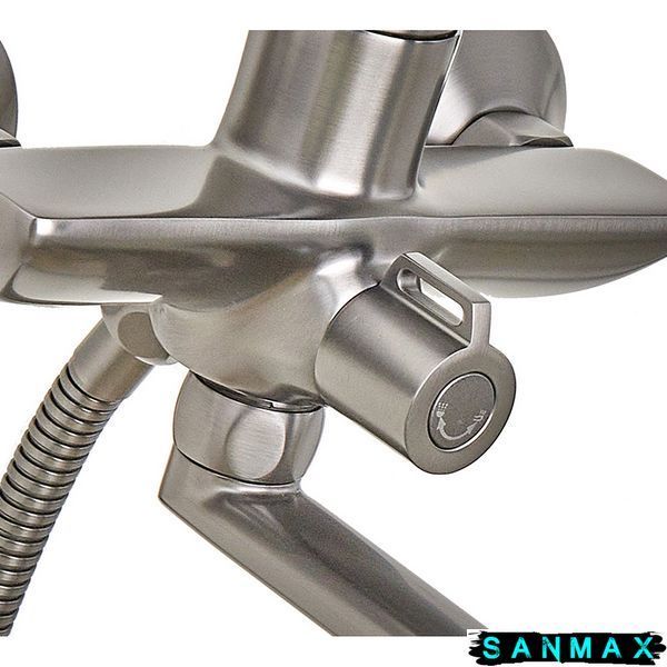 Змішувач для ванни Haiba Alex 006 Euro Графіт (HB3997) HB3997 фото