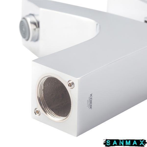Змішувач для умивальника, хром Koer KB-10007-01 (KR3438) KR3438 фото