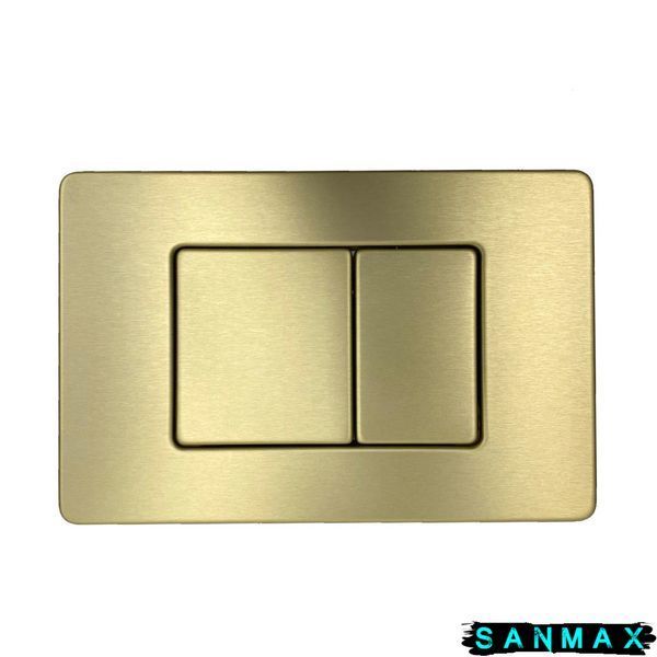 Кнопка змиву для інсталяції VBI ELBA XS BRUSHED GOLD VBI-030106 фото