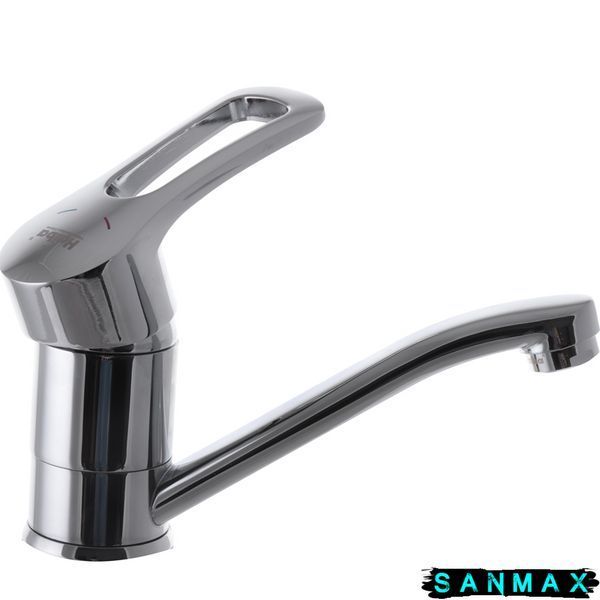 Змішувач для умивальника на шпильці Haiba Hansberg 004 (15 см) (HB0191) HB0191 фото