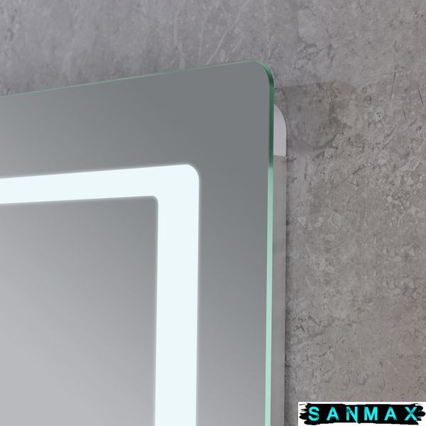Дзеркало Mixxus Style MR13-70x50-Reverse з Led Touch, Anti-fog, димером, регулюванням яскравості (MI6665) MI6665 фото