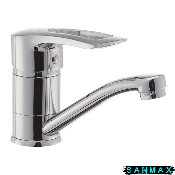 Змішувач для умивальника на шпильці Haiba Hansberg 004 (15 см) (HB0191) HB0191 фото