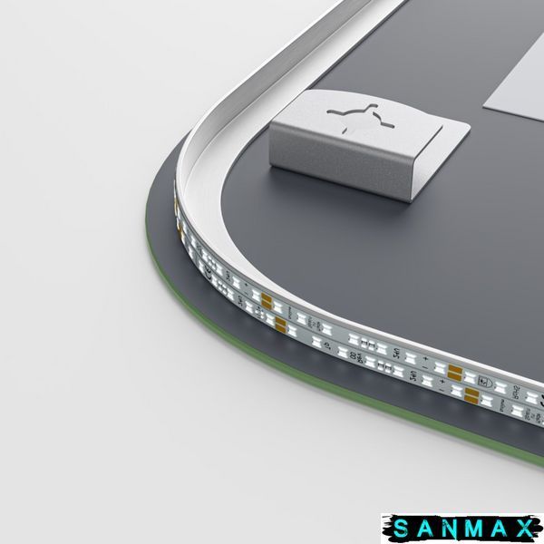 Дзеркало Mixxus Premium Diverse MR15-90x70-Reverse (Led Touch, Anti-fog, димер (3-6,5kK)) (MP6639) MP6639 фото