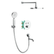 Вбудована душова система термостатична Koer KB-67012-01 Хром (KR4728) KR4728 фото 1