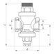 Редуктор тиску Koer KR.1252 3/4 "(KR2664) KR2664 фото 2